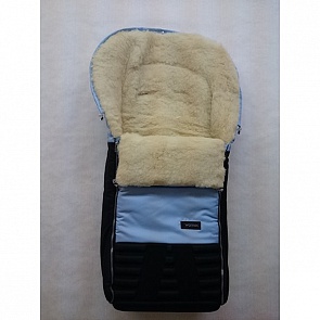 Спальный мешок в коляску №16 из серии Snowman, цвет – голубой (Womar,﻿ 00-0013365 _9/1 голубой)